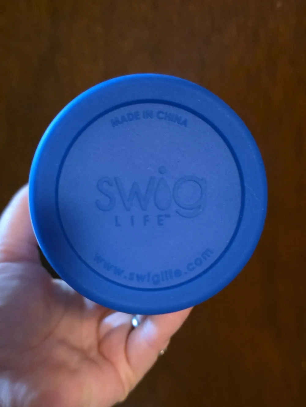 Swig Life Blue Patterned Insulated Tumbler